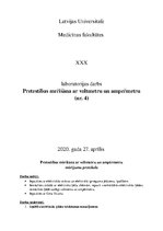 Konspekts 'Pretestības mērīšana ar voltmetru un ampērmetru', 1.