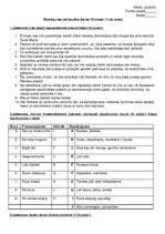 Konspekts 'Noslēguma pārbaudes darbs 10.klasei', 1.