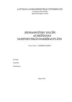 Biznesa plāns 'Ziemassvētku eglīšu audzēšanas saimnieciskās darbības plāns', 1.