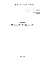 Paraugs 'Dzīvojamās telpas īres līguma analīze', 1.