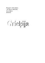 Referāts 'Klasiskā perioda Grieķijas kultūra', 1.