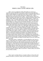 Eseja 'Mūsdienu kāzas un senās tradīcijas tajās', 1.