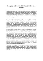 Eseja 'Sirdsapziņa padara mūs cildenākus, bet mūsu dzīvi - grūtāku', 1.