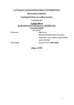 Referāts 'Ražošanas plānošana uzņēmumā "Olainfarm"', 1.