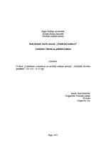Eseja 'Morāle politiskajā kultūrā. Dž.Raza teorija', 1.
