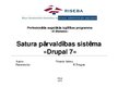 Prezentācija 'Satura pārvaldības sistēma Drupal 7', 1.