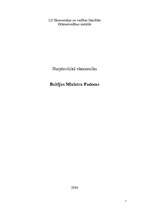 Referāts 'Baltijas ministru padome', 1.