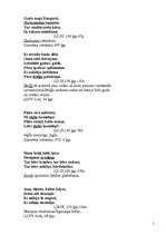 Konspekts 'Vecvārdu skaidrojums tautasdziesmās', 5.