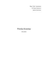 Referāts 'Pietuka Krustiņš (tēla analīze)', 1.