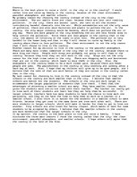 Eseja 'Three Reasons why I Would Rather Live and Raise a Family in the Country or in th', 1.