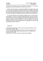 Eseja 'After the Fall of Iron Curtain the EC Member States were not Eager to Accept Pos', 2.