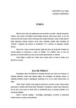 Konspekts 'Stress', 1.