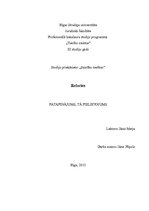 Referāts 'Patapinājums, tā pielietojums', 1.