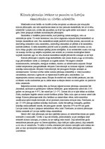 Eseja 'Klimata pārmaiņu ietekme uz pasaules un Latvijas ekosistēmām un cilvēku sabiedrī', 1.