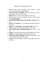 Eseja 'Bērna attīstības vecuma posmi un ar to saistītās īpatnības', 5.