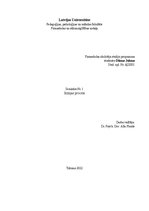 Konspekts 'Izziņas procesi', 1.