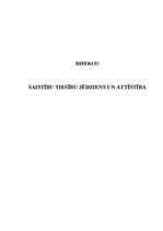 Referāts 'Saistību tiesību jēdziens un attīstība', 1.