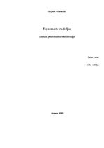 Referāts 'Jāņu nakts tradīcijas', 1.