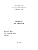 Konspekts 'Manas saskarsmes prasmes', 1.