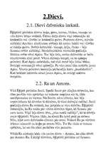 Referāts 'Ēģiptiešu mitoloģija', 3.