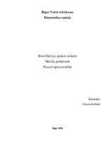 Prakses atskaite 'Prakses atskaite grāmatvedībā', 1.