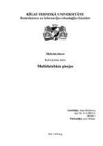 Konspekts 'Multidatubāzu pieejas', 1.