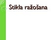 Prezentācija 'Stikla ražošanas process', 1.