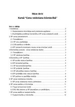 Konspekts 'Cenu veidošana būvniecībā', 1.