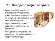 Referāts 'Antīkās Grieķijas dzīvojamā māja', 18.