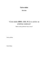 Referāts 'Atmiņas ierīces', 1.