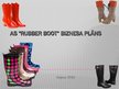 Prezentācija 'AS "Rubber Boot" biznesa plāns', 1.