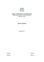 Paraugs 'Plūsmas mehānikas otrais mājasdarbs', 1.