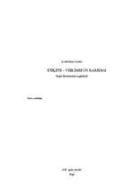 Referāts 'Etiķete - veiksmei un karjerai', 1.