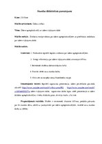 Konspekts 'Dabas zinību konspekts 2.klasei', 1.