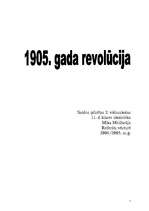 Konspekts '1905.gada revolūcija', 1.