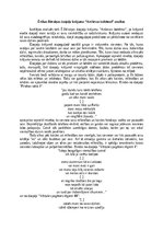 Eseja 'Ē. Bērziņas dzejoļu krājuma "Ardievas bohēmai" analīze', 1.