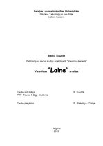 Referāts 'Viesnīcas "Laine" analīze', 1.