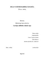 Referāts 'Latvijas mīlētāko zīmolu tops', 1.