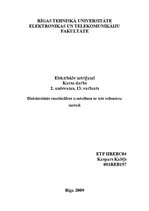 Paraugs 'Dielektriskā caurlaidība', 1.