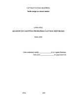 Referāts 'Ar adopciju saistītās problēmas Latvijas Republikā', 1.