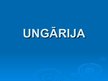 Prezentācija 'Ungārija', 1.
