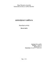 Referāts 'Ilgtspējīgais patēriņš', 1.