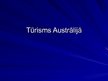 Prezentācija 'Tūrisms Austrālijā', 1.