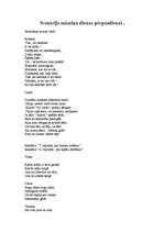 Konspekts 'Māmiņu dienas scenārijs', 1.