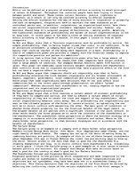 Eseja 'Strategic Tensions', 1.