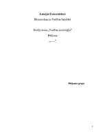 Referāts 'Studiju kurss "Vadības socioloģija"', 1.