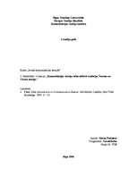 Konspekts 'Komunikācijas teoriju kibernētiskā tradīcija. Šenona un Vīvera teorija', 1.