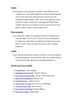 Konspekts 'Resorts and Hotels', 7.