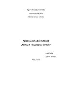 Referāts 'Rāmju un loka piepūļu noteikšana', 1.