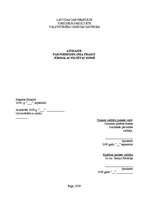 Prakses atskaite 'Atskaite par praksi Jūrmalas pilsētas domē 2009.gada augustā', 1.